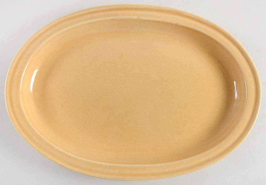 PFA104 12" Oval Serving Platter by Pfaltzgraff-1