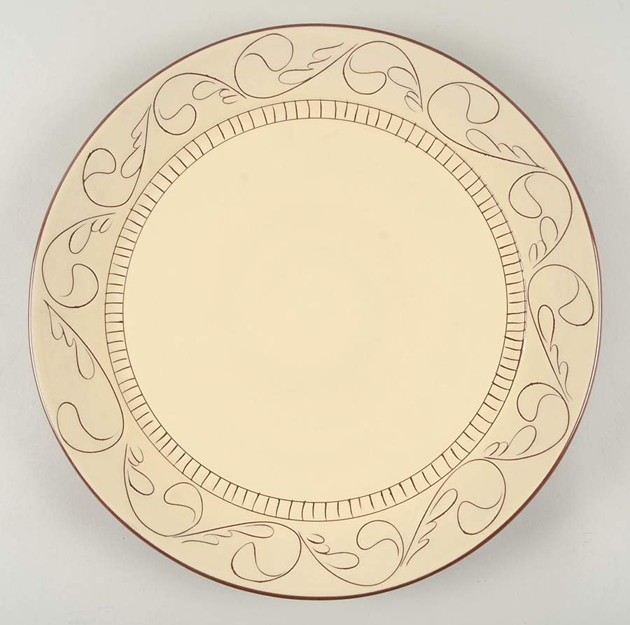 Cabrerra 13" Chop Plate (Round Platter) by Pottery Barn China-1