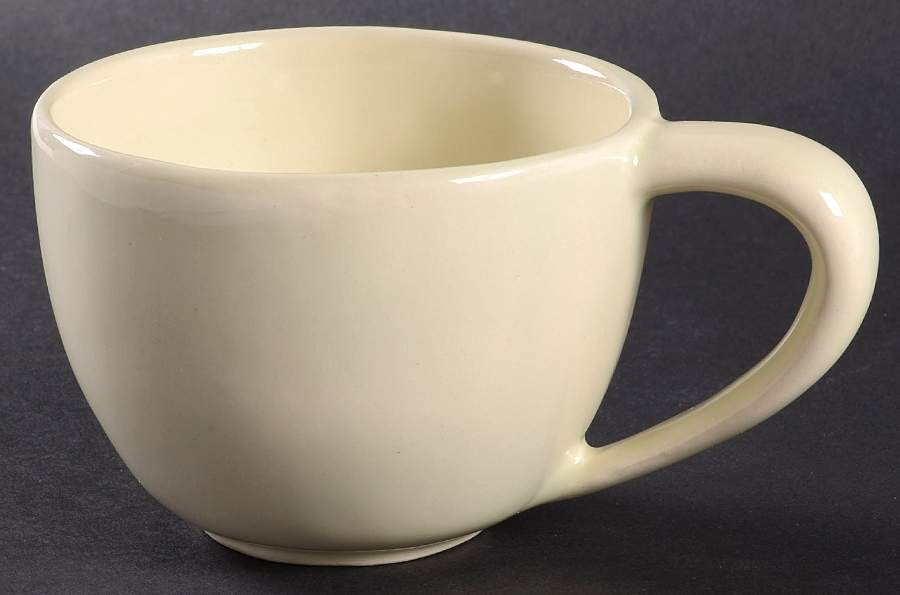 Sausalito Pale Green Flat Cup by Pottery Barn China-1