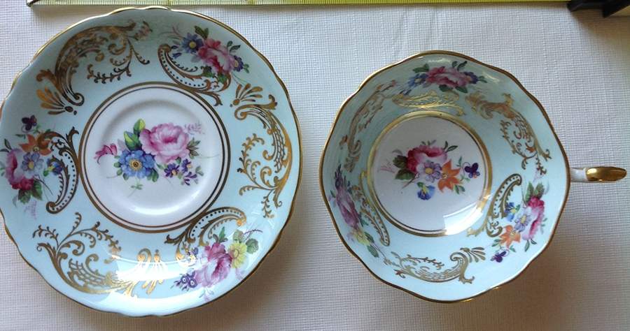 A1668 Footed Cup & Saucer Set by Paragon-1