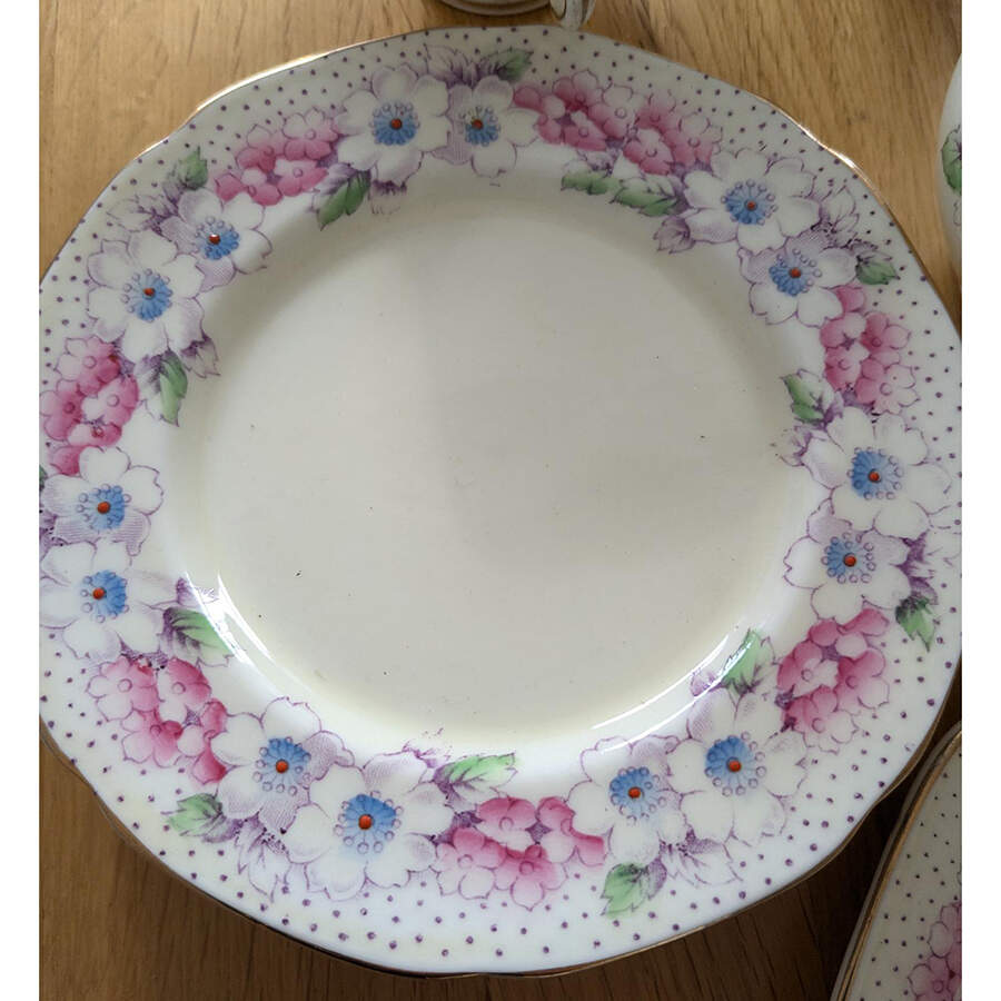 Punicea Salad Plate by Paragon-1