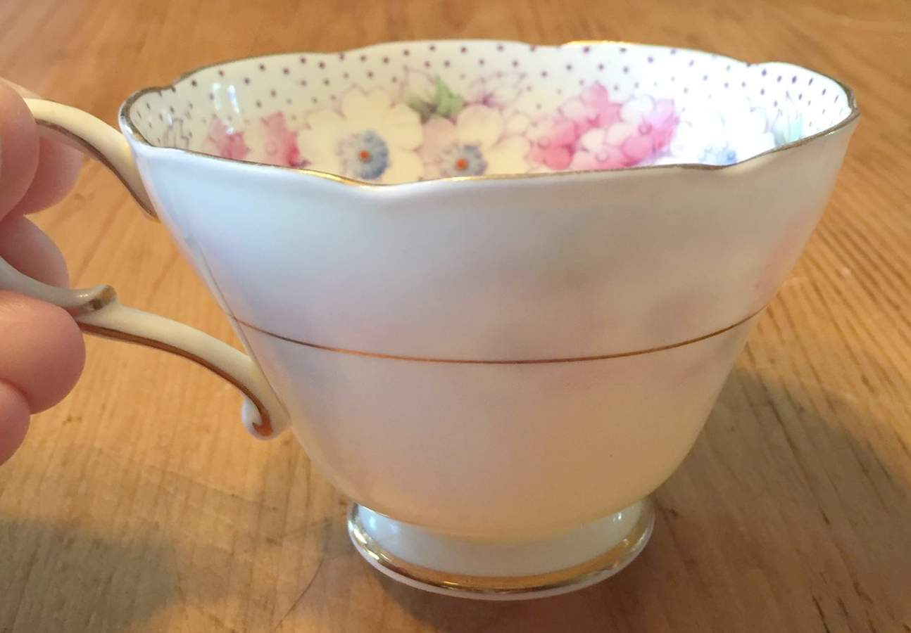 Punicea Footed Cup by Paragon-1
