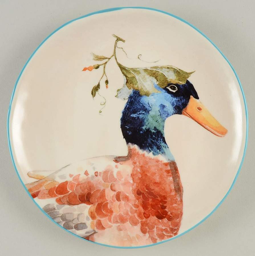Farm Animals Salad Plate by Pier 1-1