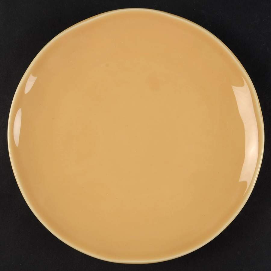 PMZ32 Mustard Yellow Salad Plate by Primagera-1