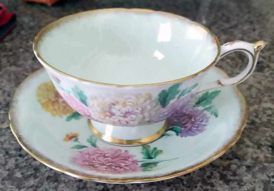 A1557 Footed Cup & Saucer Set by Paragon-1