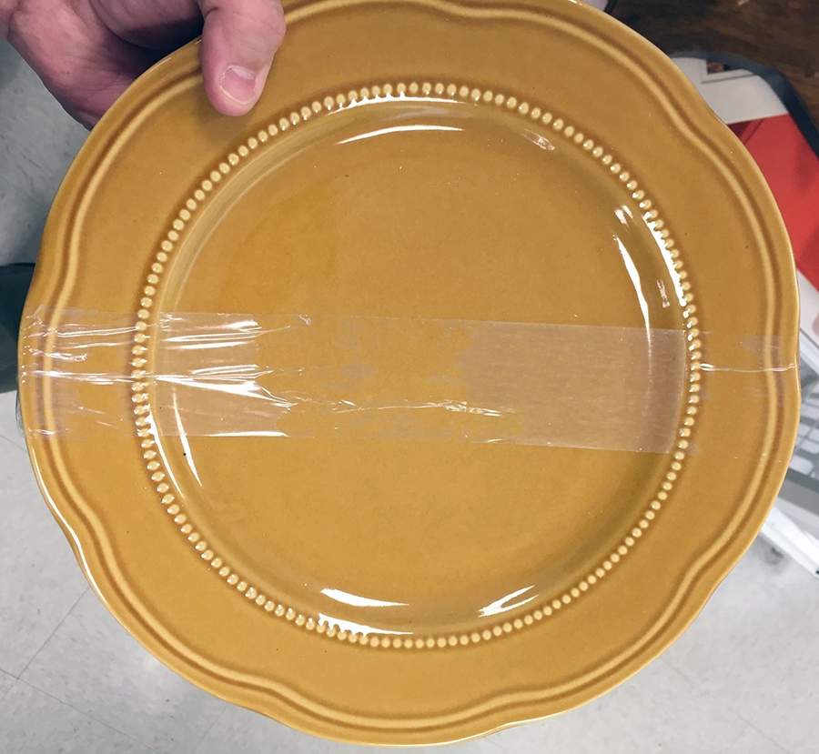PBA46 Tan Dinner Plate by Pottery Barn China-1