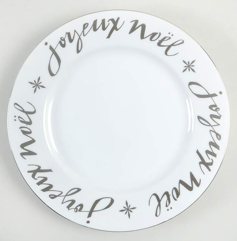 Joyeux Noel Dinner Plate by Pier 1-1