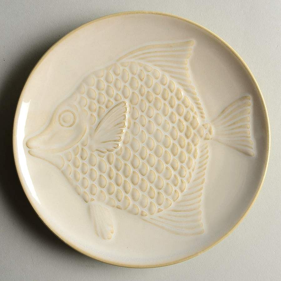 Fish Salad Plate by Pottery Barn China-1
