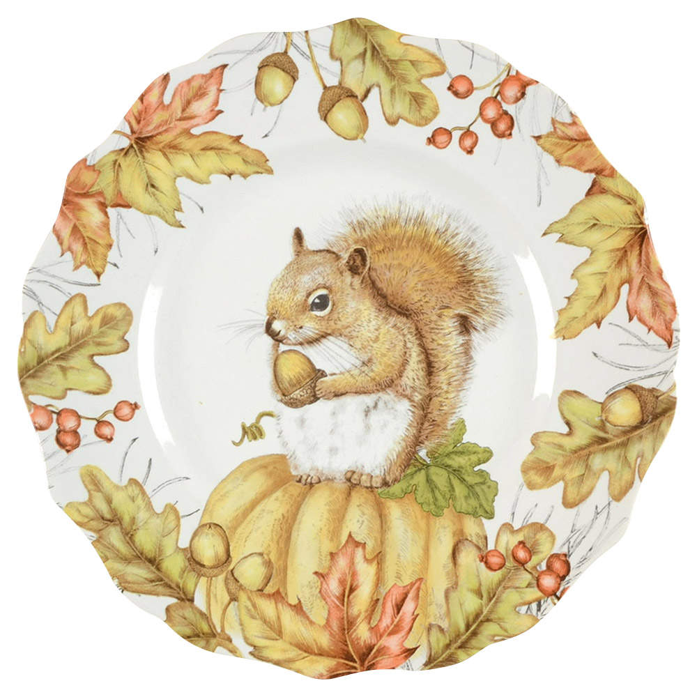 Mazey the Squirrel Salad Plate by Pier 1-1