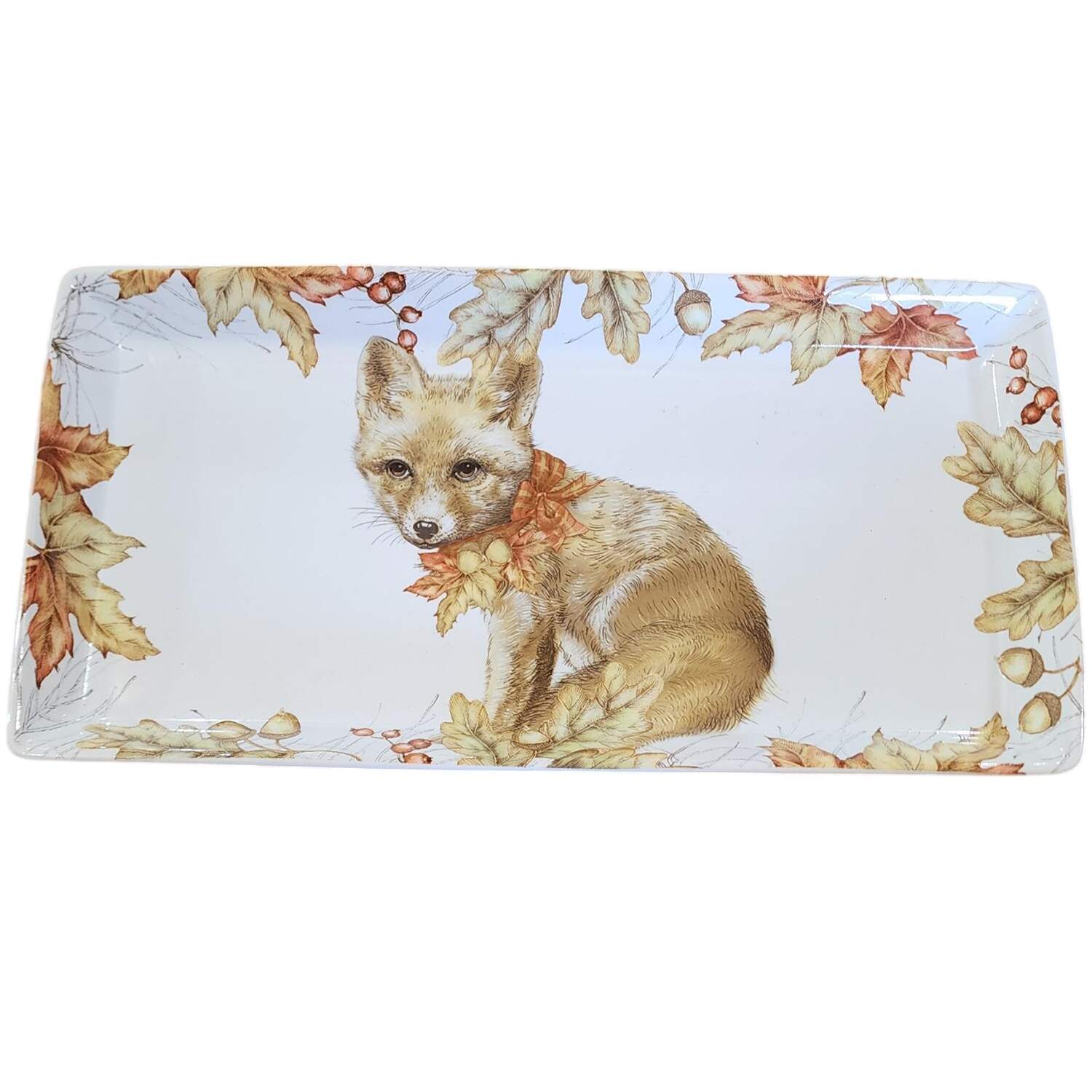 Mazey the Squirrel 13" Rectangular Tray by Pier 1-1