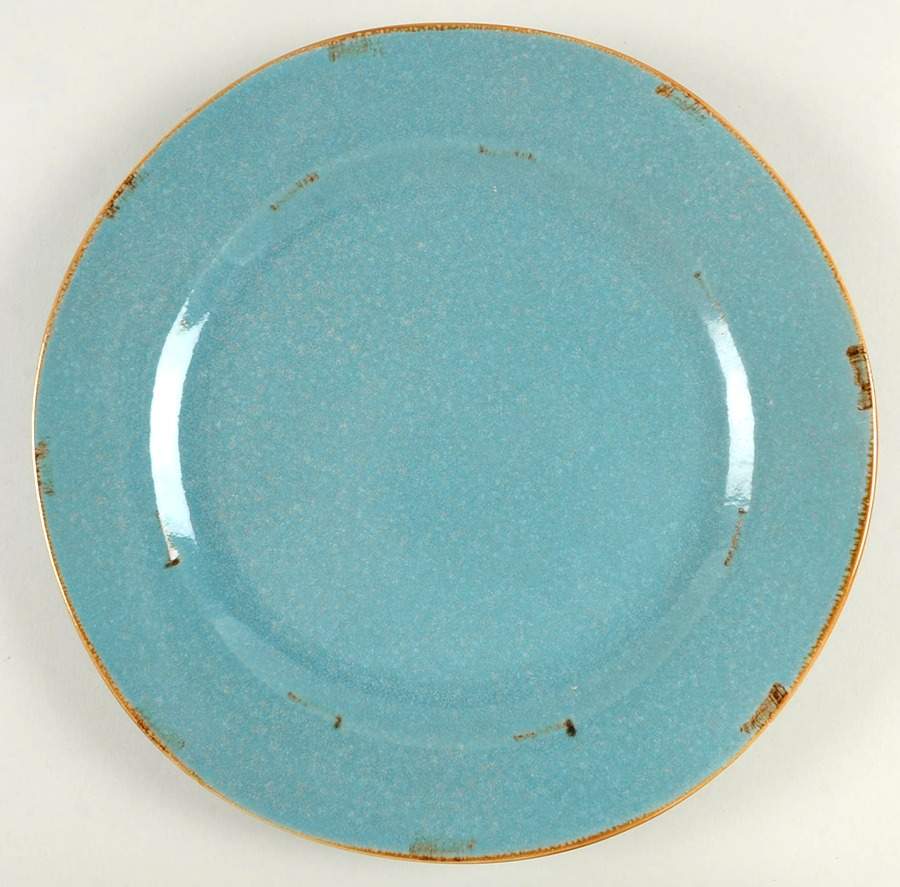 Hacienda de Vida Turquoise Dinner Plate by Pier 1-1