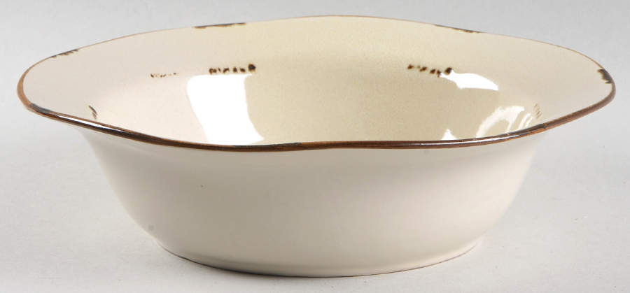 Hacienda de Vida Ivory Soup/Cereal Bowl by Pier 1-1