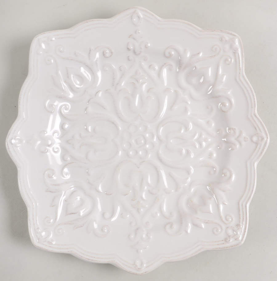 Chateau Clair White Salad Plate by Pier 1-1