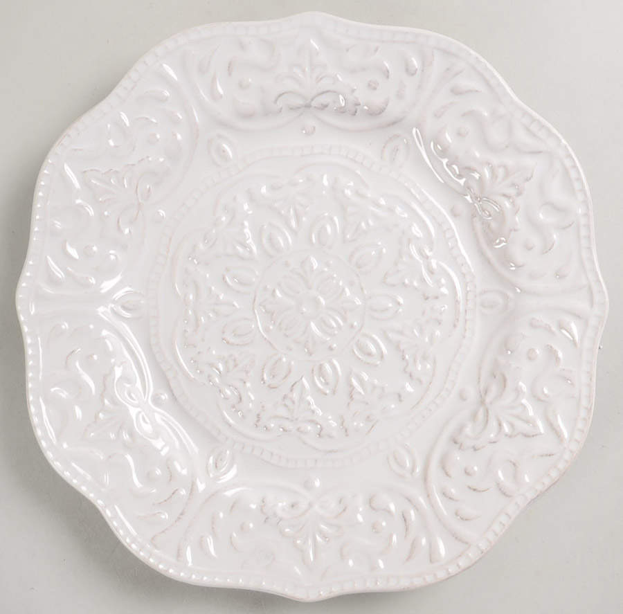 Chateau Clair White Salad Plate by Pier 1-1