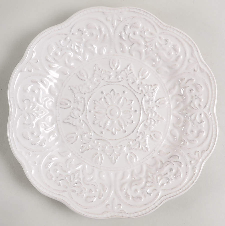Chateau Clair White Salad Plate by Pier 1-1