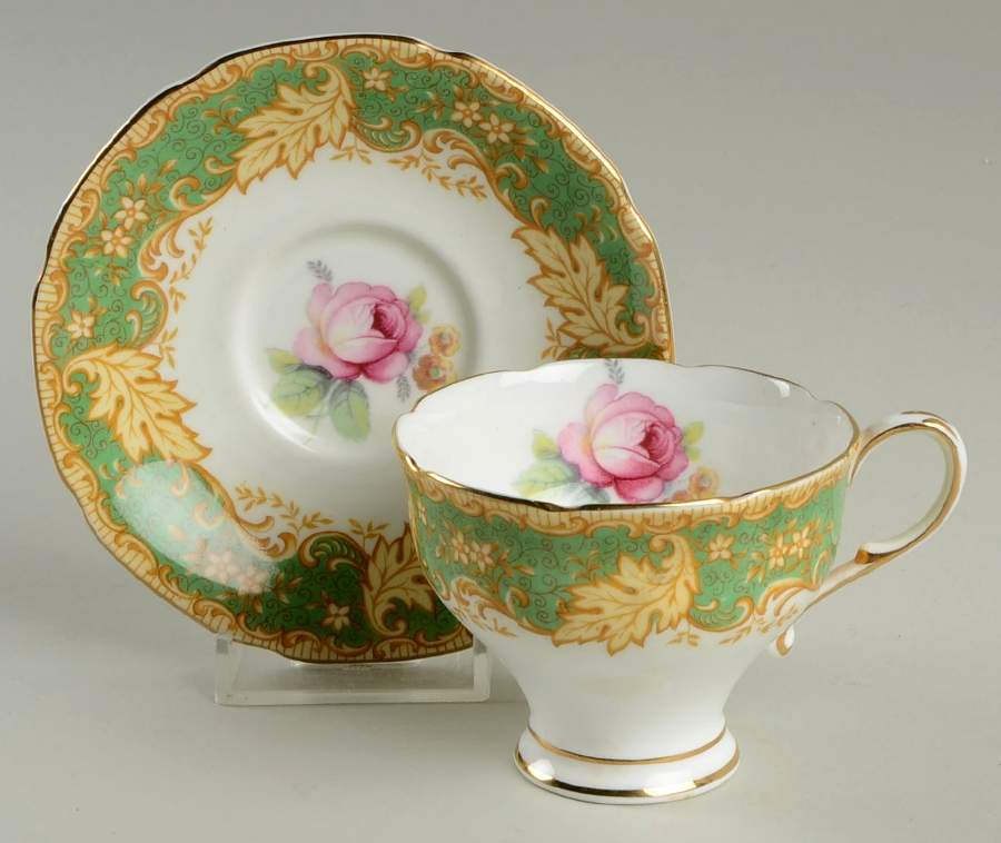 A1038-2 Footed Demitasse Cup & Saucer Set by Paragon-1