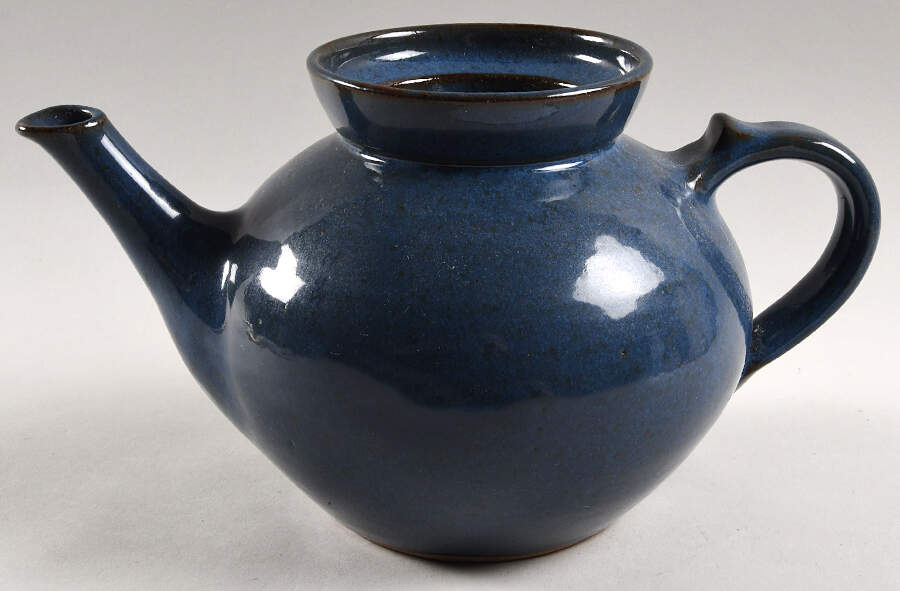 Vernon Owens Teapot No Lid by Seagrove Pottery-1