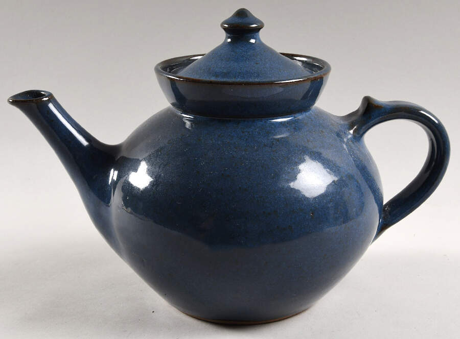 Vernon Owens Teapot & Lid by Seagrove Pottery-1