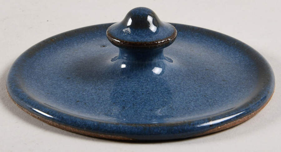Vernon Owens Lid for 7" Storage Crock by Seagrove Pottery-1