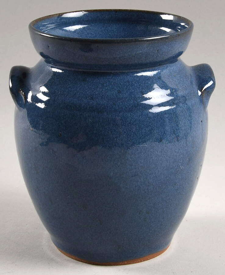 Vernon Owens 6" Storage Crock No Lid by Seagrove Pottery-1