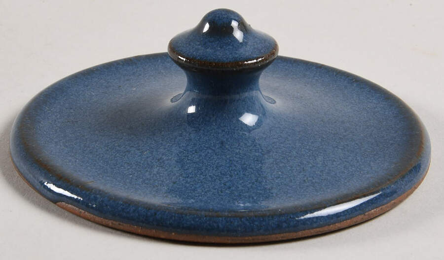 Vernon Owens Lid for 6" Storage Crock by Seagrove Pottery-1