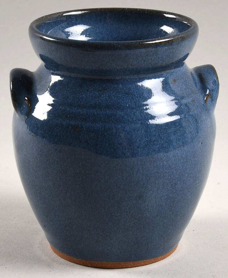 Vernon Owens 5" Storage Crock No Lid by Seagrove Pottery-1