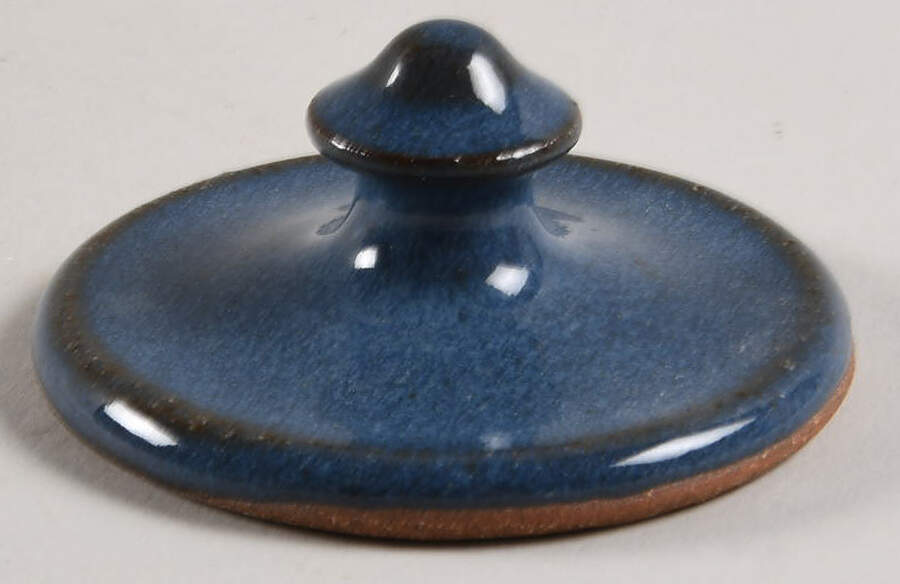 Vernon Owens Lid for 5" Storage Crock by Seagrove Pottery-1