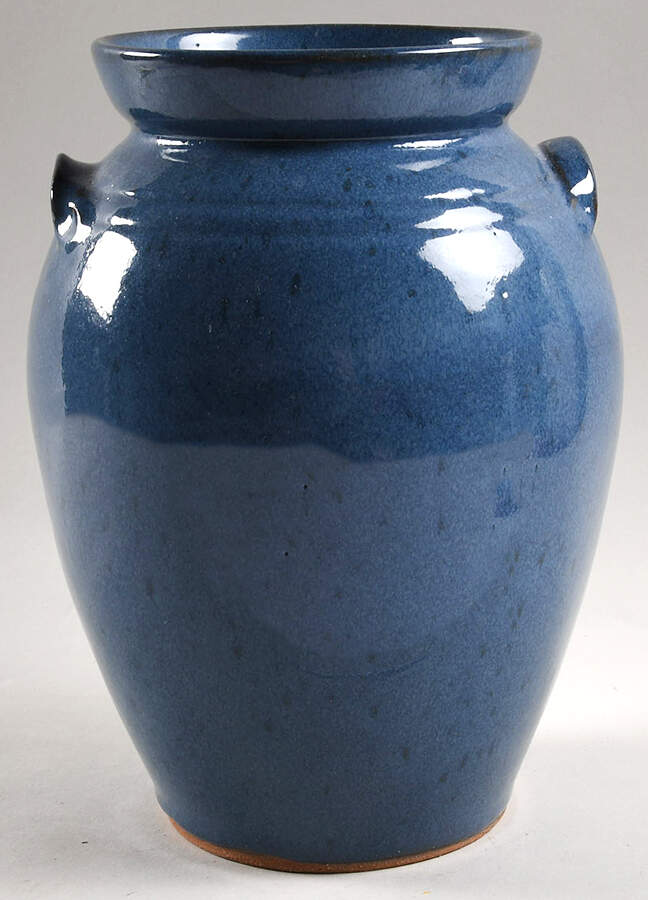 Vernon Owens 10" Storage Crock No Lid by Seagrove Pottery-1