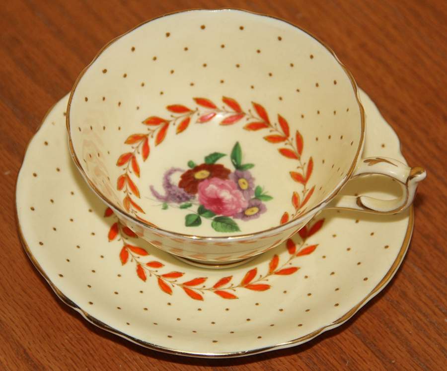 G5703-1 Footed Cup & Saucer Set by Paragon-1