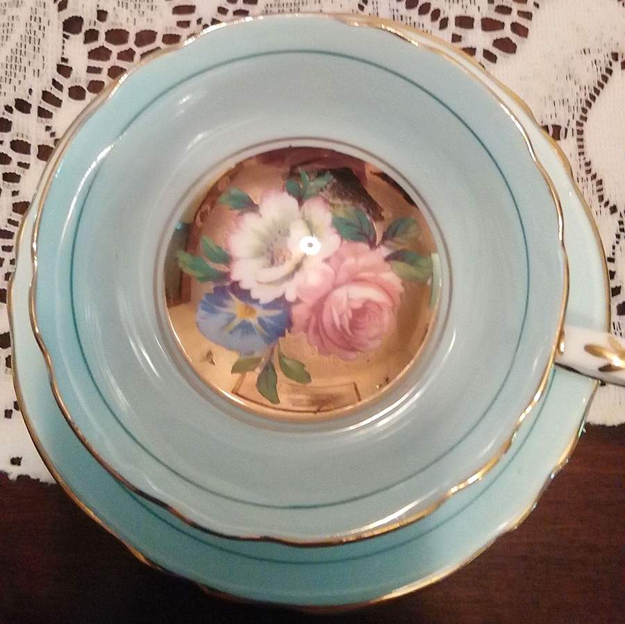 G7965 Footed Cup & Saucer Set by Paragon-1