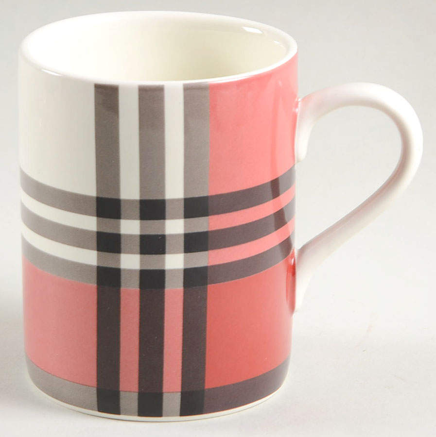 Plaid Mug by Pottery Barn China-1
