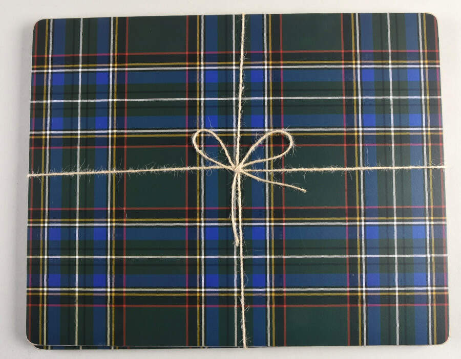 Plaid Corkboard Placemat - Set of 4 by Pottery Barn China-1