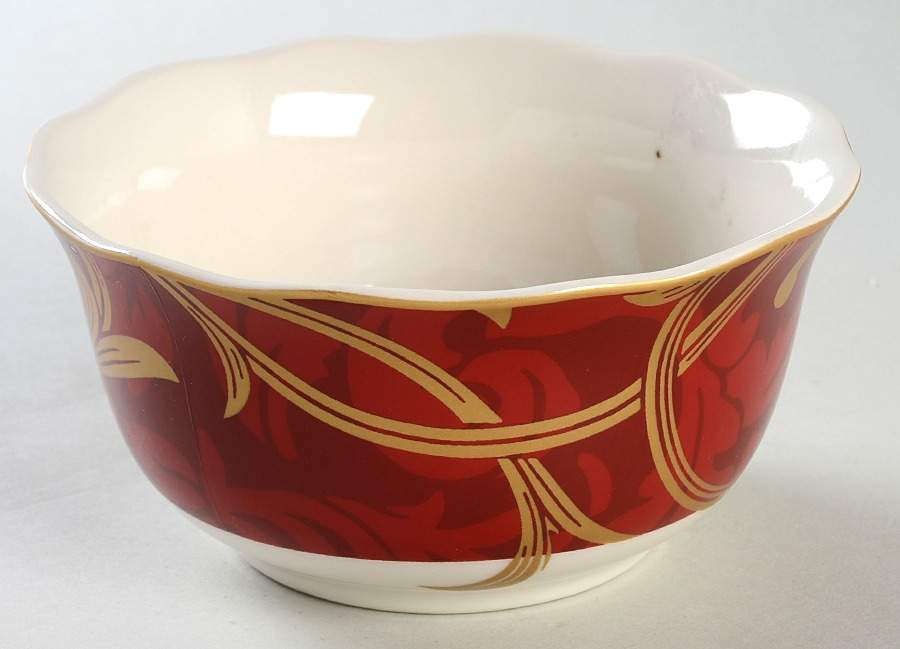 Crimson Chic Soup/Cereal Bowl by Pier 1-1
