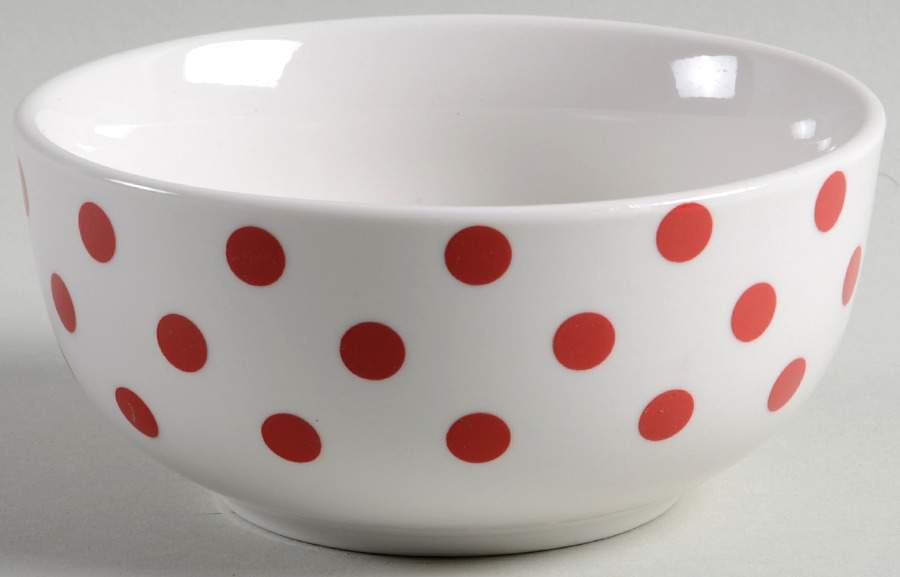 Kenna Red Soup/Cereal Bowl by Pfaltzgraff-1
