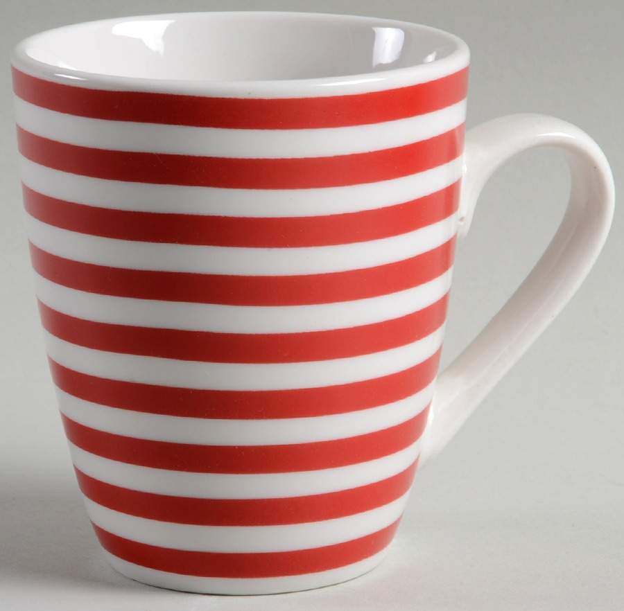Kenna Red Mug by Pfaltzgraff-1
