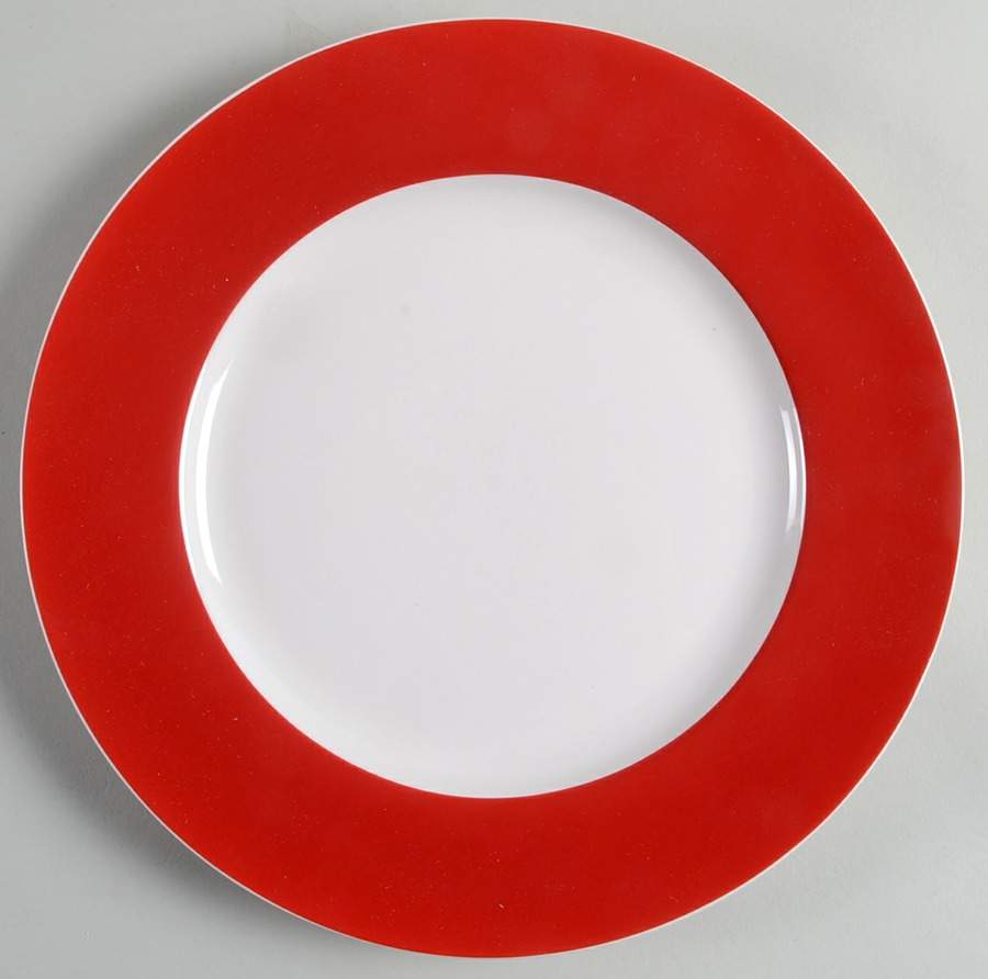 Kenna Red Dinner Plate by Pfaltzgraff-1