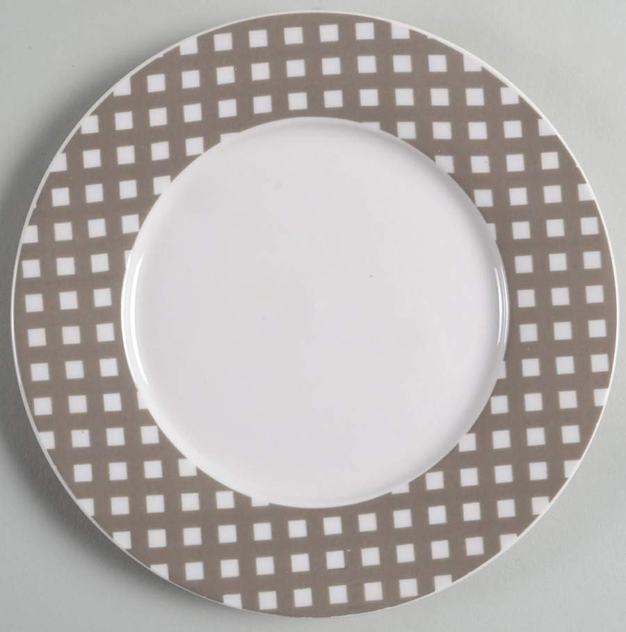 Kenna Taupe Salad Plate by Pfaltzgraff-1