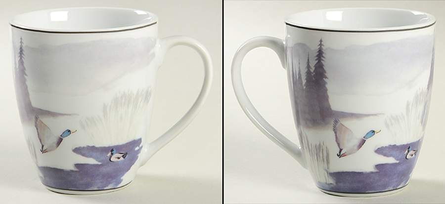 Watercolor Lodge Mug by Pfaltzgraff-1