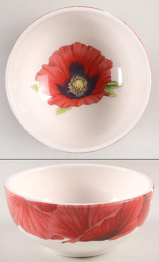 Botanic Blooms Soup/Cereal Bowl by Portmeirion-1