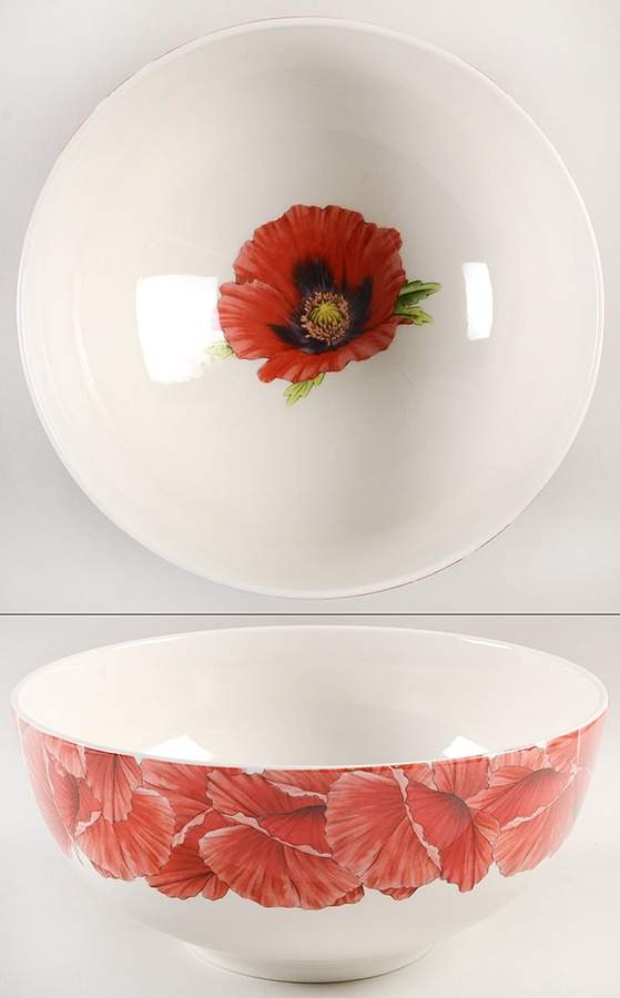 Botanic Blooms 11" Round Vegetable Bowl by Portmeirion-1