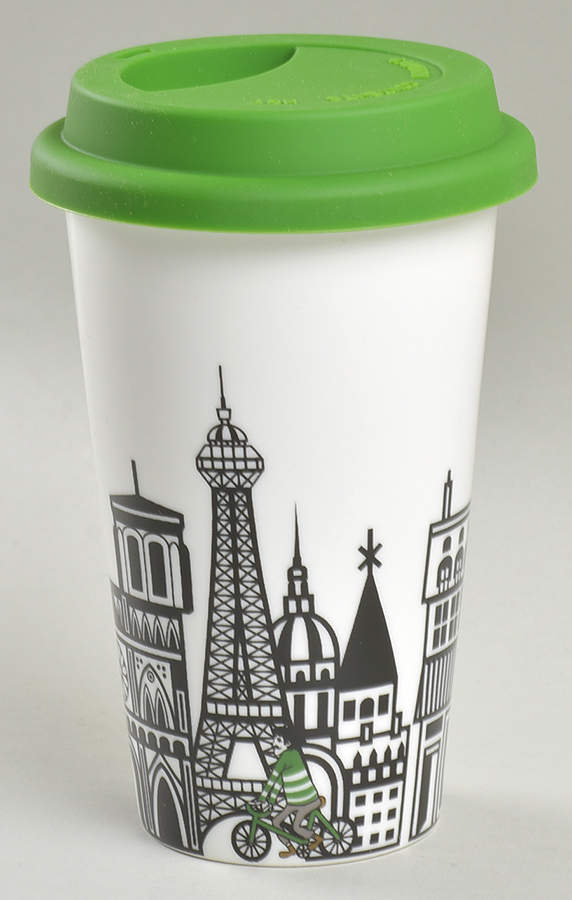 Cityscapes Travel Tumbler & Silicone/Plastic Lid by Portmeirion-1