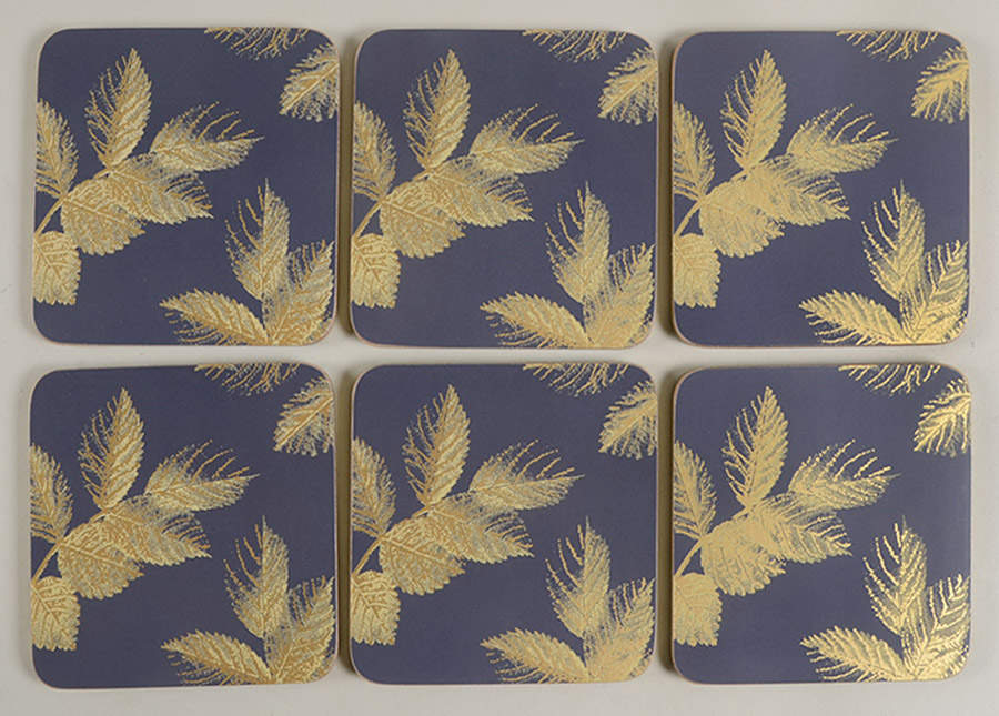 Coasters Square Corkback Coaster - Set of 6 by Pimpernel International-1