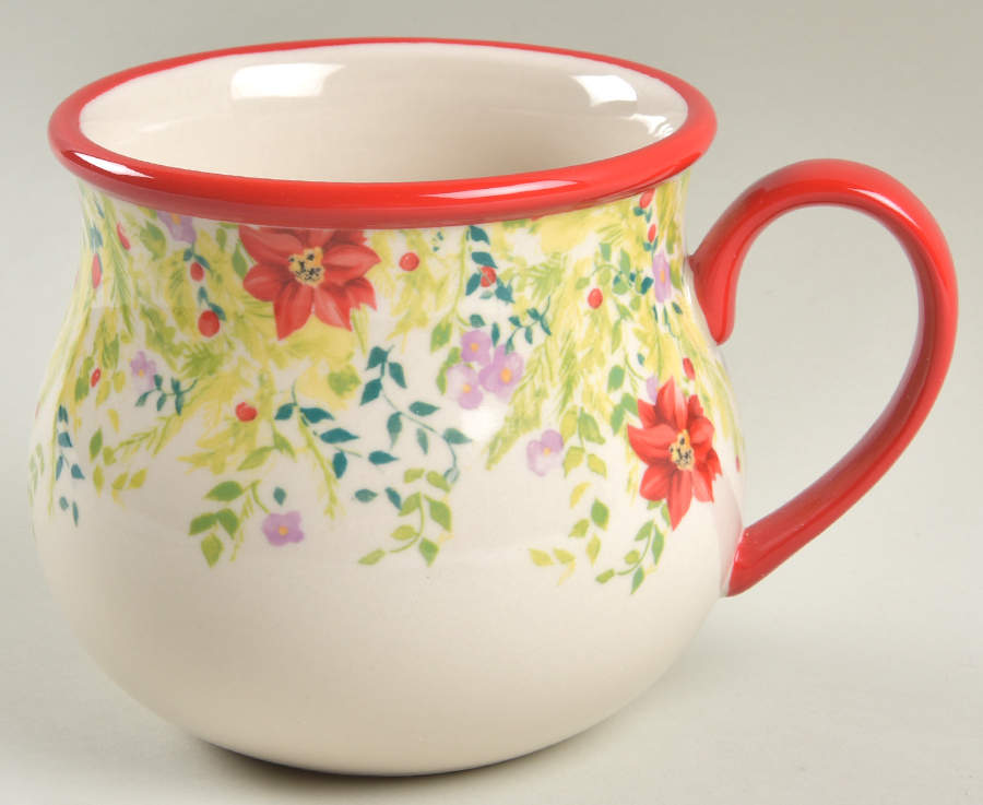 Holiday Cheer Pot Belly Mug by Pioneer Woman-1