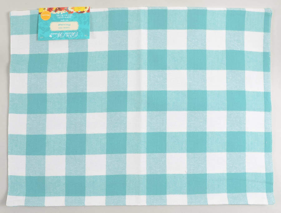Charming Check Cloth Placemat by Pioneer Woman-1