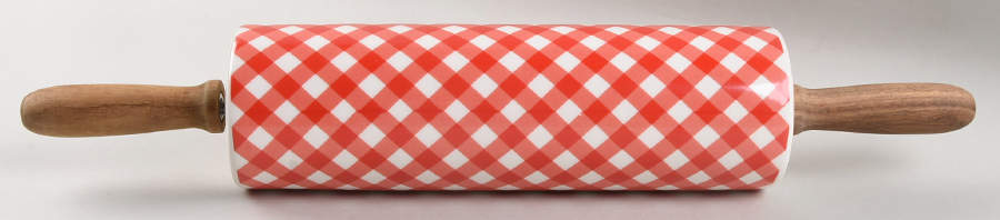 Charming Check Rolling Pin by Pioneer Woman-1