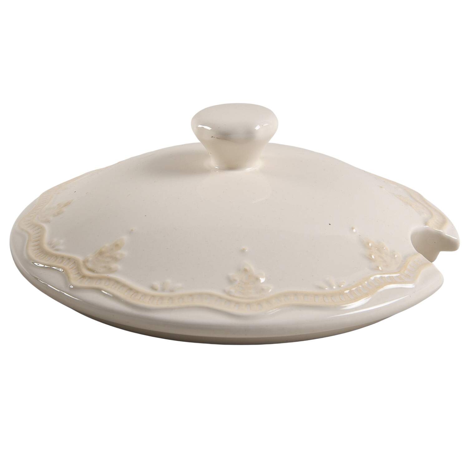 Farmhouse Lace Linen Lid for Tureen by Pioneer Woman-1