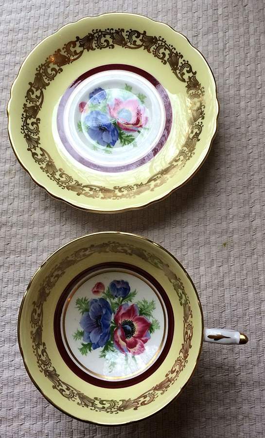 2787-2 Footed Cup & Saucer Set by Paragon-1