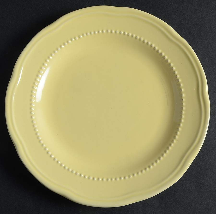 PBA46 Yellow Salad Plate by Pottery Barn China-1