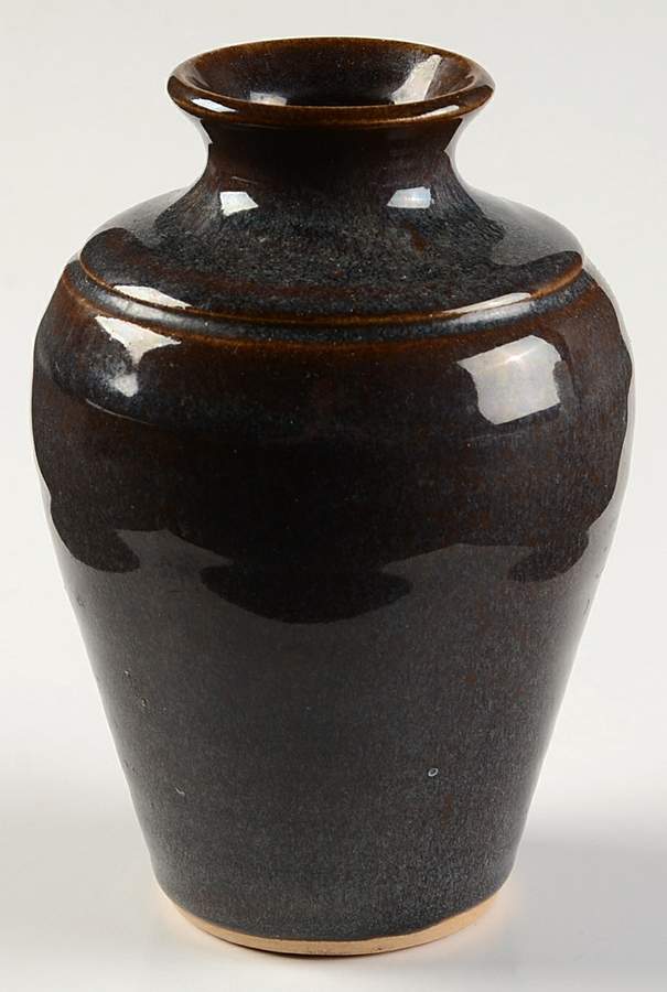 E J King 5" Vase by Seagrove Pottery-1