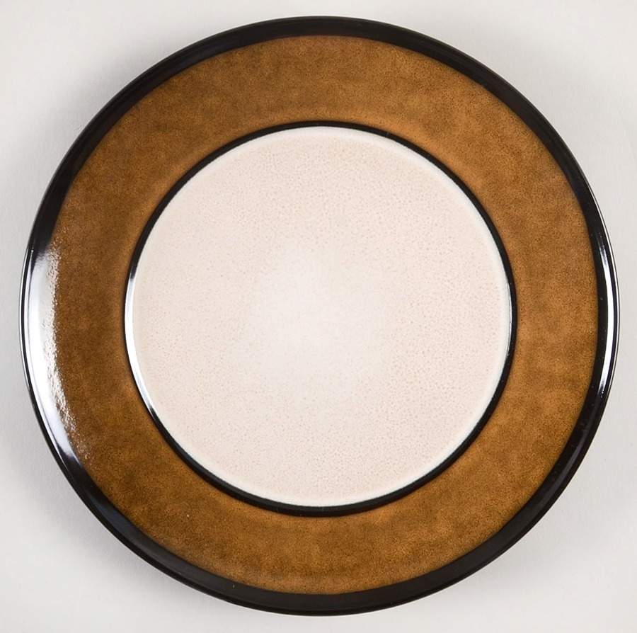 Reactive Rim Curry Yellow Salad Plate by Pier 1-1